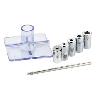 新潟精機 ドリルガイド セット DG-5S 自動車整備 工具 ドリルガイド 穴あけ CZ02149【別送品】