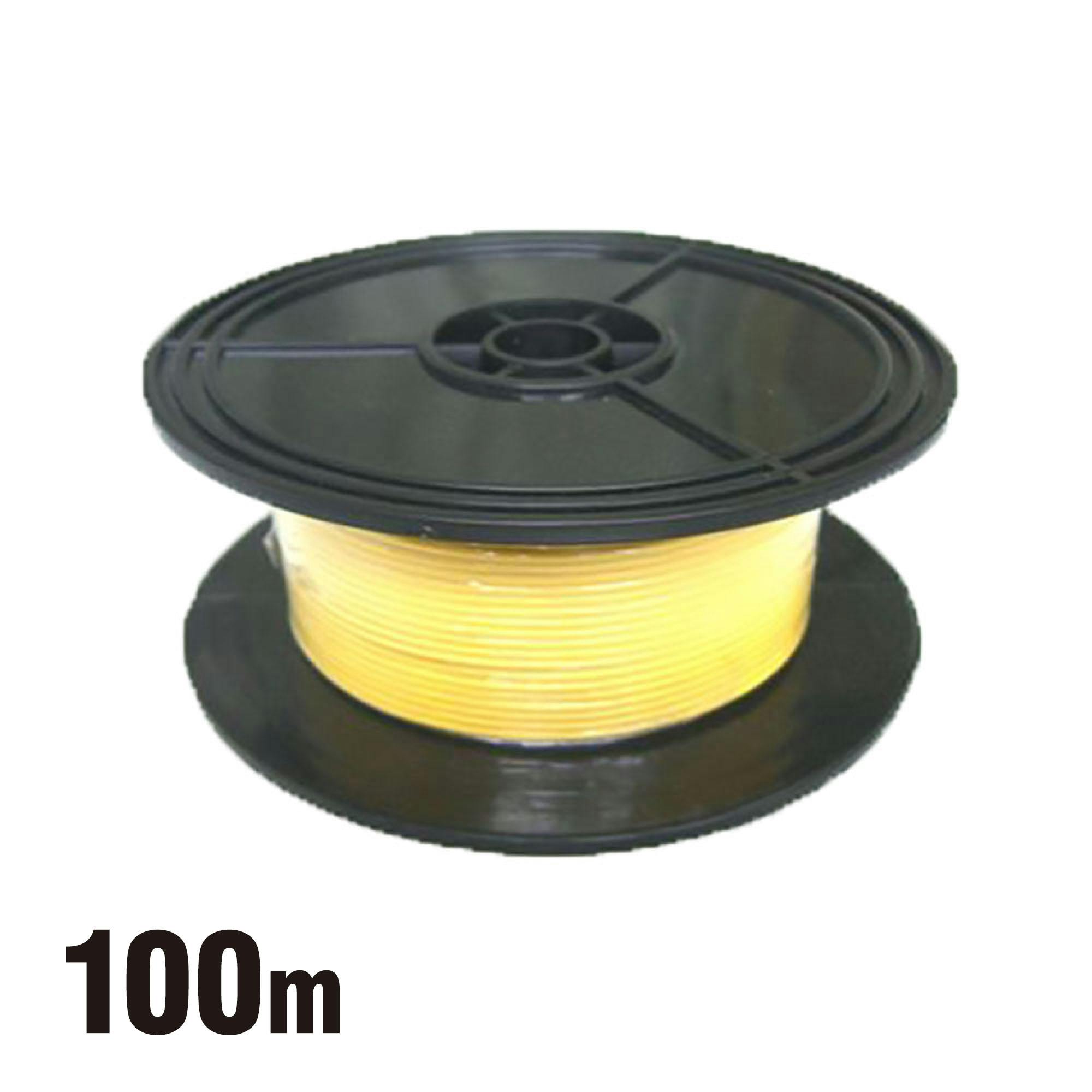 田中電線 配線コードAV0.85sq100m黄 HC085-100L-5 CZ02809 (CDC) カット電線 田中電線 配線コードAV0.85sq100m黄 HC085-100L-5 CZ02809 (CDC) カット電線