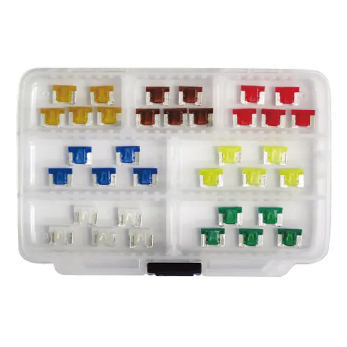 レックス 低背ヒューズ セット LBF-7S 自動車整備 工具 ヒューズ 電装 CZ03069【別送品】