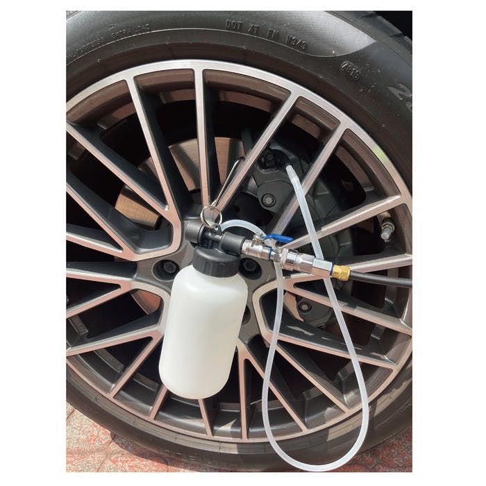 JTC ブレーキオイルブリーダー JTC1025 | 公式オンラインショップ - ファクトリーギア 3L 手動ブレーキクラッチ液ブリーダー ブレーキ液ブリーダーツールセット 圧力ゲージ付き RV 自動車用