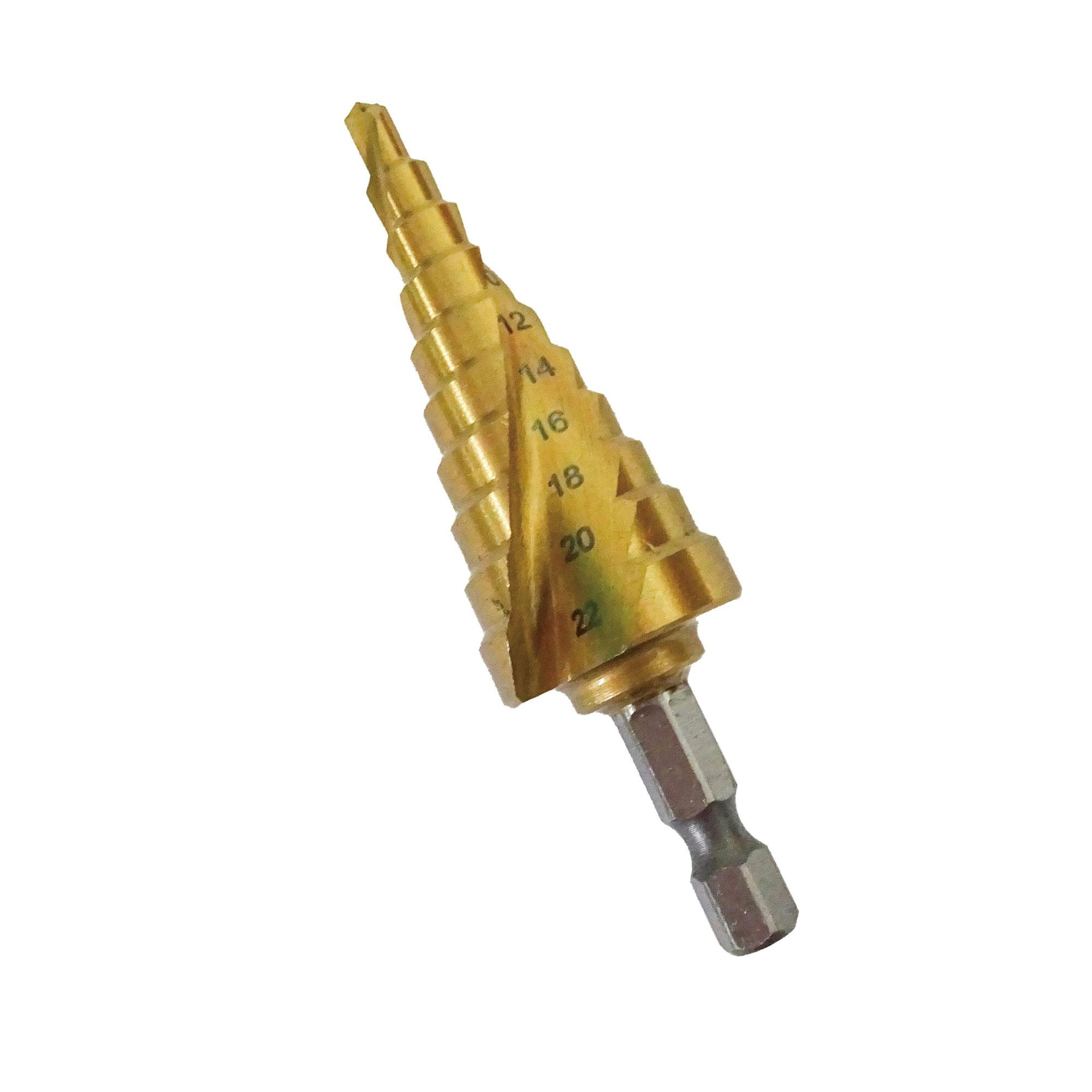 レックス スパイラルステップドリル(六角軸) RXC07-17 4589998543288 CZ03898 (CDC) ドリルアクセサリー レックス スパイラルステップドリル(六角軸) RXC07-17 4589998543288 CZ03898 (CDC) ドリルアクセサリー