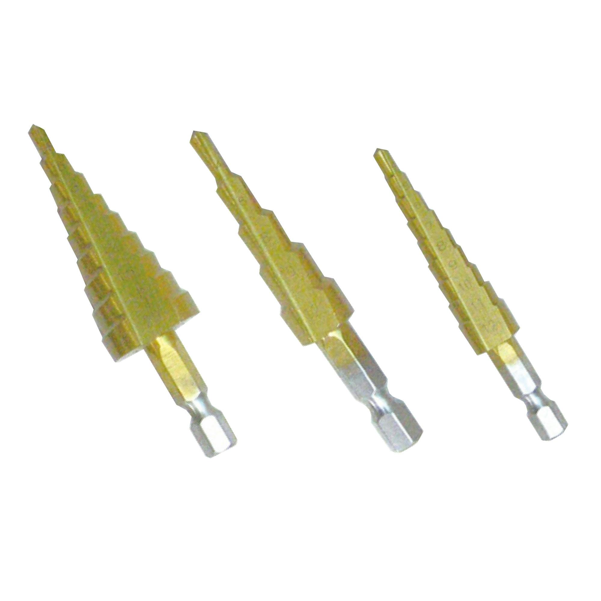 レックス ステップドリルビットタイプ(3pcs) RXC07-12 4589998543257 CZ03915 (CDC) ドリルアクセサリー レックス ステップドリルビットタイプ(3pcs) RXC07-12 4589998543257 CZ03915 (CDC) ドリルアクセサリー