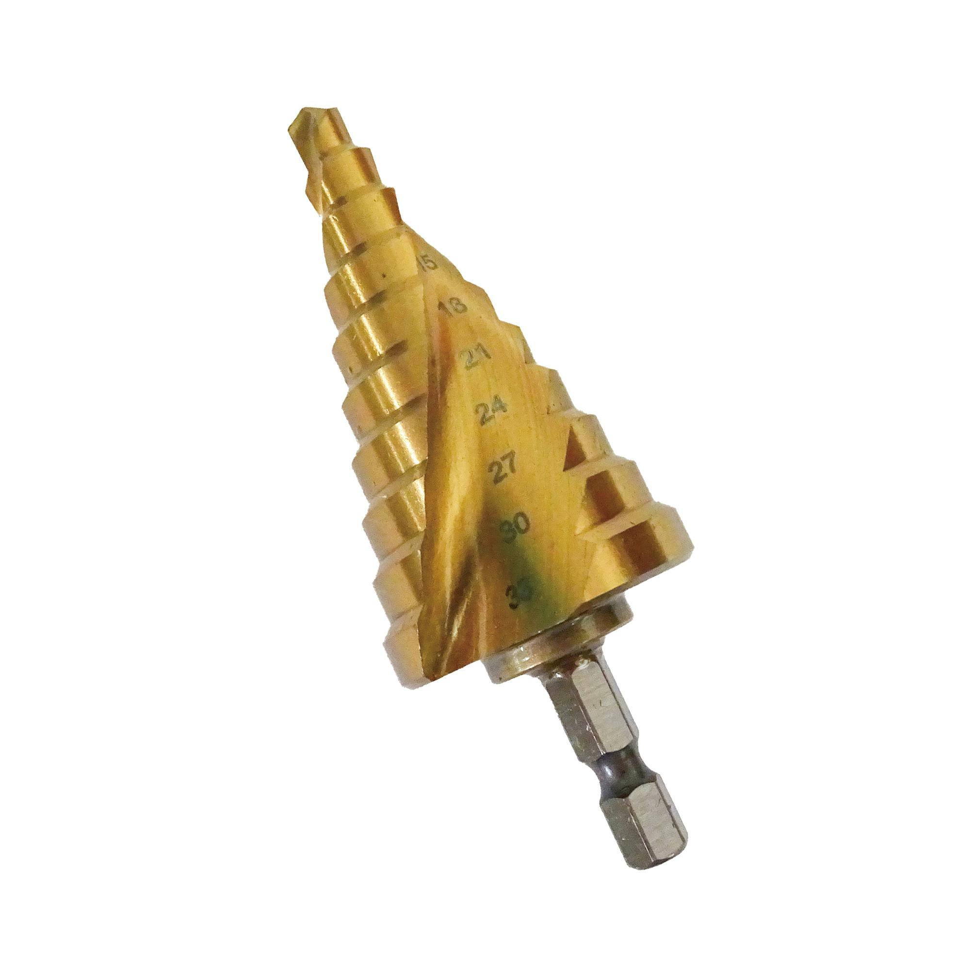 レックス スパイラルステップドリル(六角軸) RXC07-18 4589998543295 CZ03918 (CDC) ドリルアクセサリー レックス スパイラルステップドリル(六角軸) RXC07-18 4589998543295 CZ03918 (CDC) ドリルアクセサリー