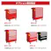E-MAKE キャビネット専用 パーツトレイ (W26用 ) 8個 EA-03 工具 整備 ワゴン ツール カート 工具箱 キャビネット E-MAKE CZ00173【別送品】