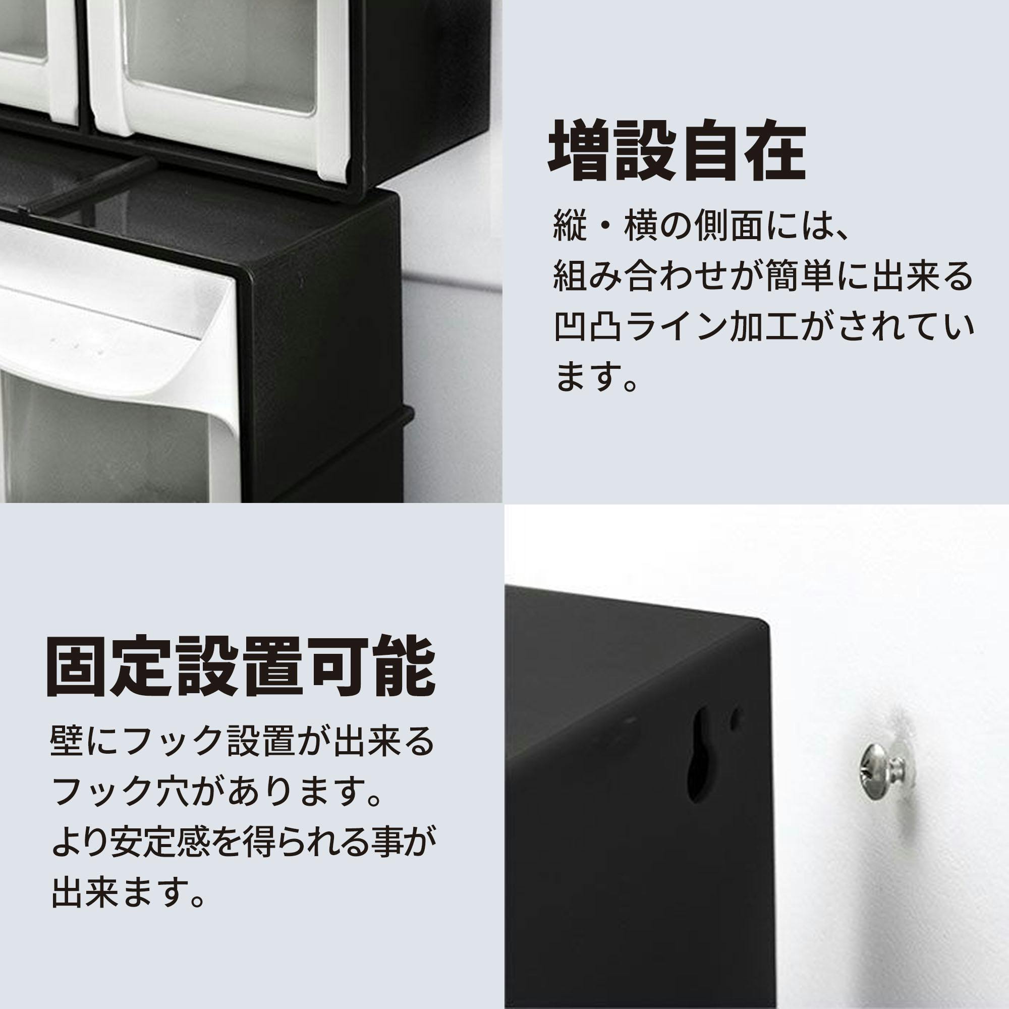 SHUTER パーツキャビネットFO-604 (6 セット) FO-604-6 キャビネット