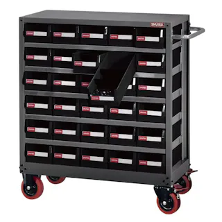 SHUTER スチール製 収納棚 NHD-530 キャビネット 整理棚 収納 部品 キャスター付き livinbox CZ00211【別送品】