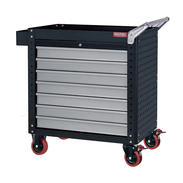 SHUTER 7段引出し付ワゴン CTEH-5086 ワゴン キャスター付き 工具箱 引き出し キャビネット livinbox CZ00233【別送品】