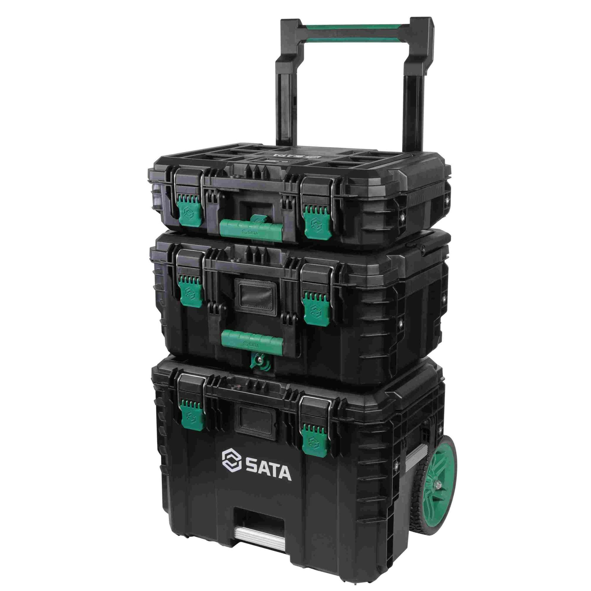SATA スタッキングキャリーBOXコンビ(3点) RS-95327 CZ00237 (CDC) レンチ SATA スタッキングキャリーBOXコンビ(3点) RS-95327 CZ00237 (CDC) レンチ