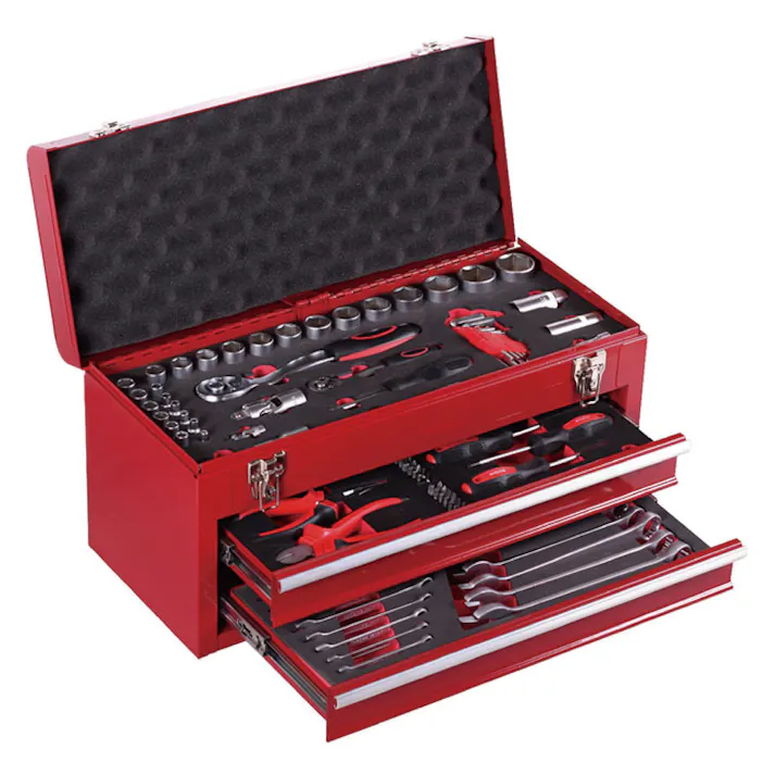 BIGRED 工具セット (92点) TRGW00092 ツールセット 引き出し 工具 整備 CZ00244【別送品】