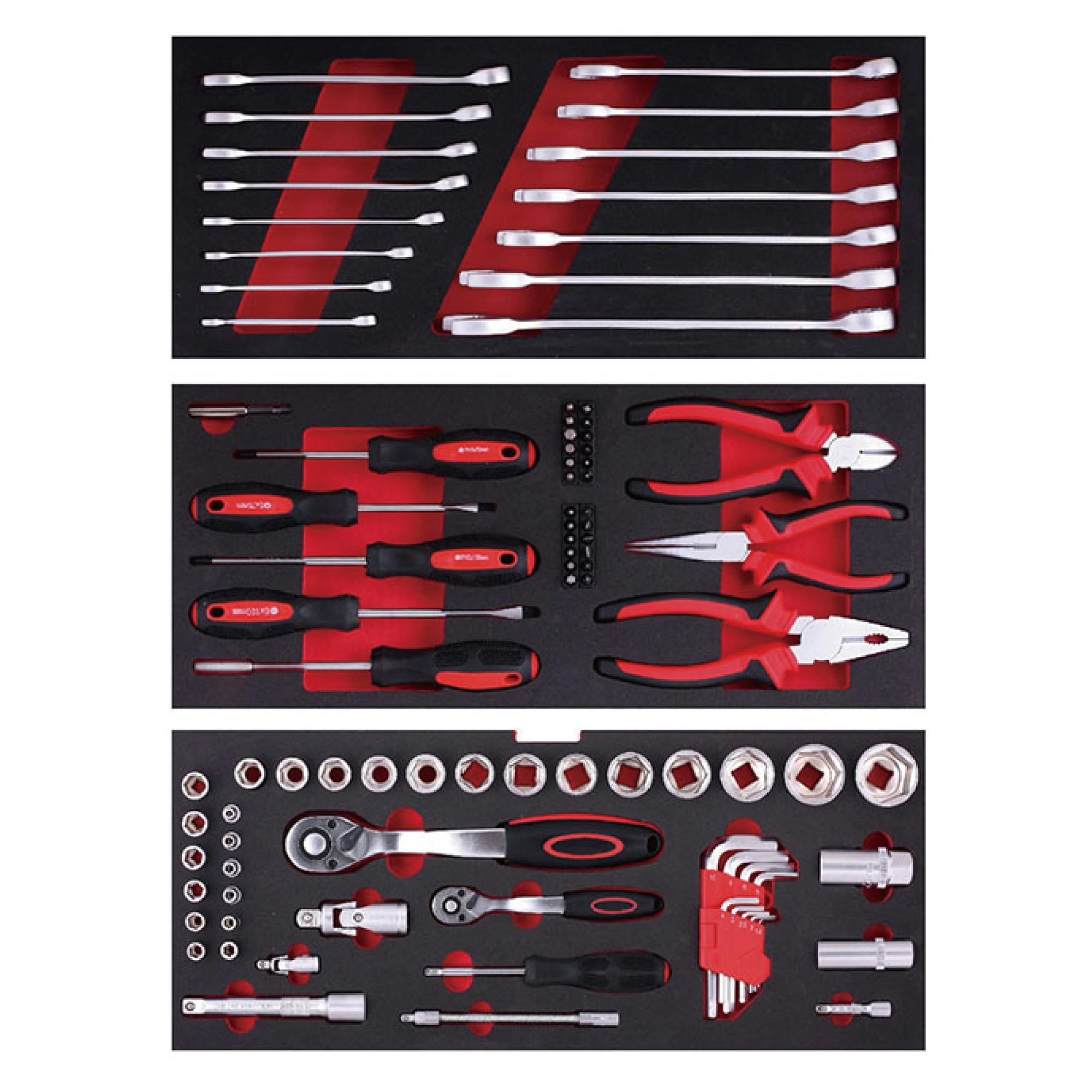 BIGRED 工具セット (92点) TRGW00092 ツールセット 引き出し