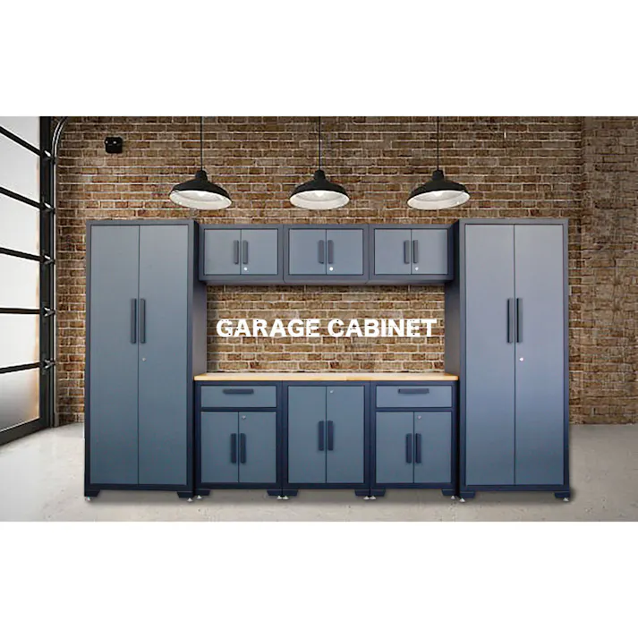 BIGRED ガレージキャビネット (グレー) TRPK30232012 ガレージ キャビネット 収納 棚 工具 引き出し 鍵付き 整備 CZ00248【別送品】