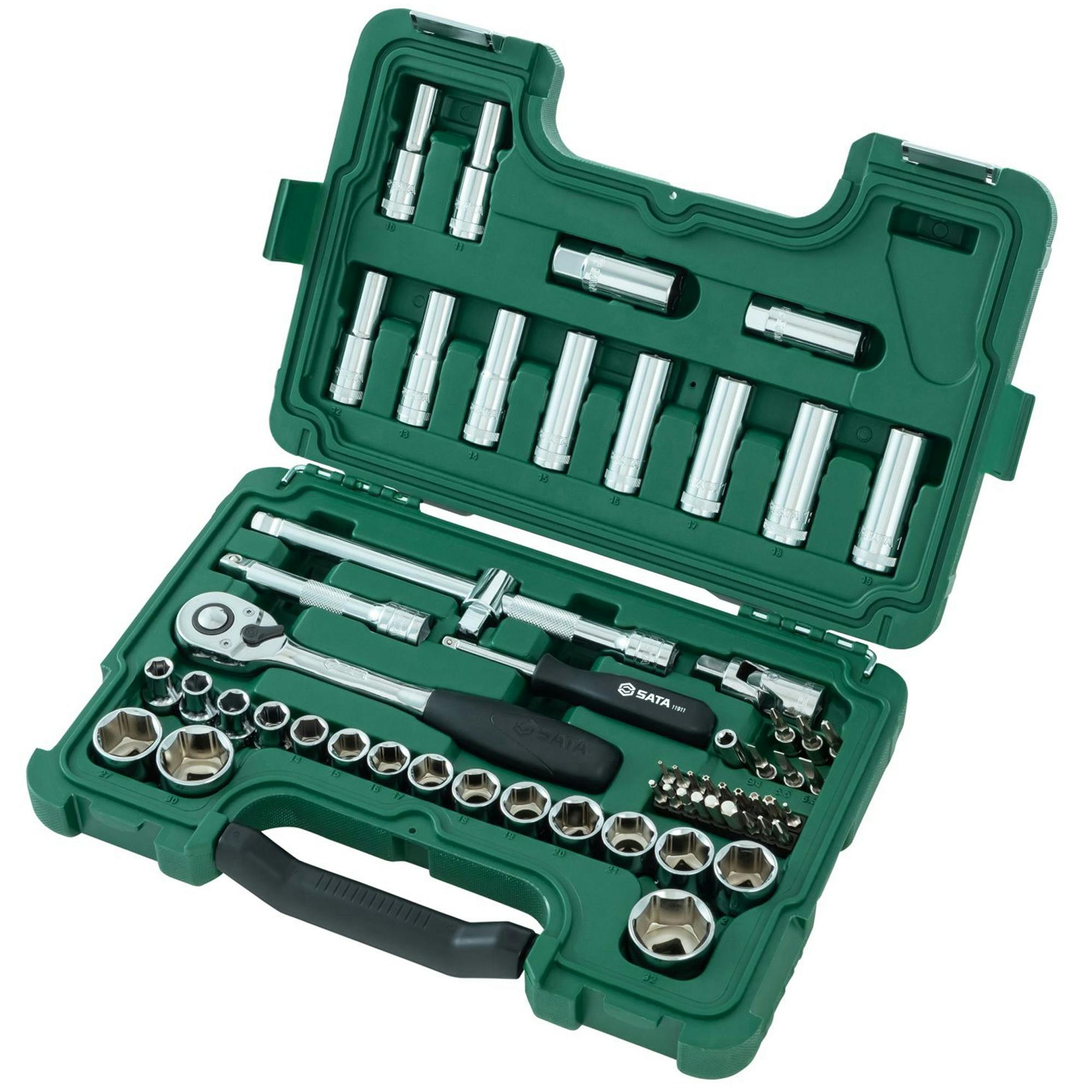 SATA 1/2(12.7mm)DR.ソケットセット60点 RS-09007 CZ00266 (CDC) レンチ SATA 1/2(12.7mm)DR.ソケットセット60点 RS-09007 CZ00266 (CDC) レンチ