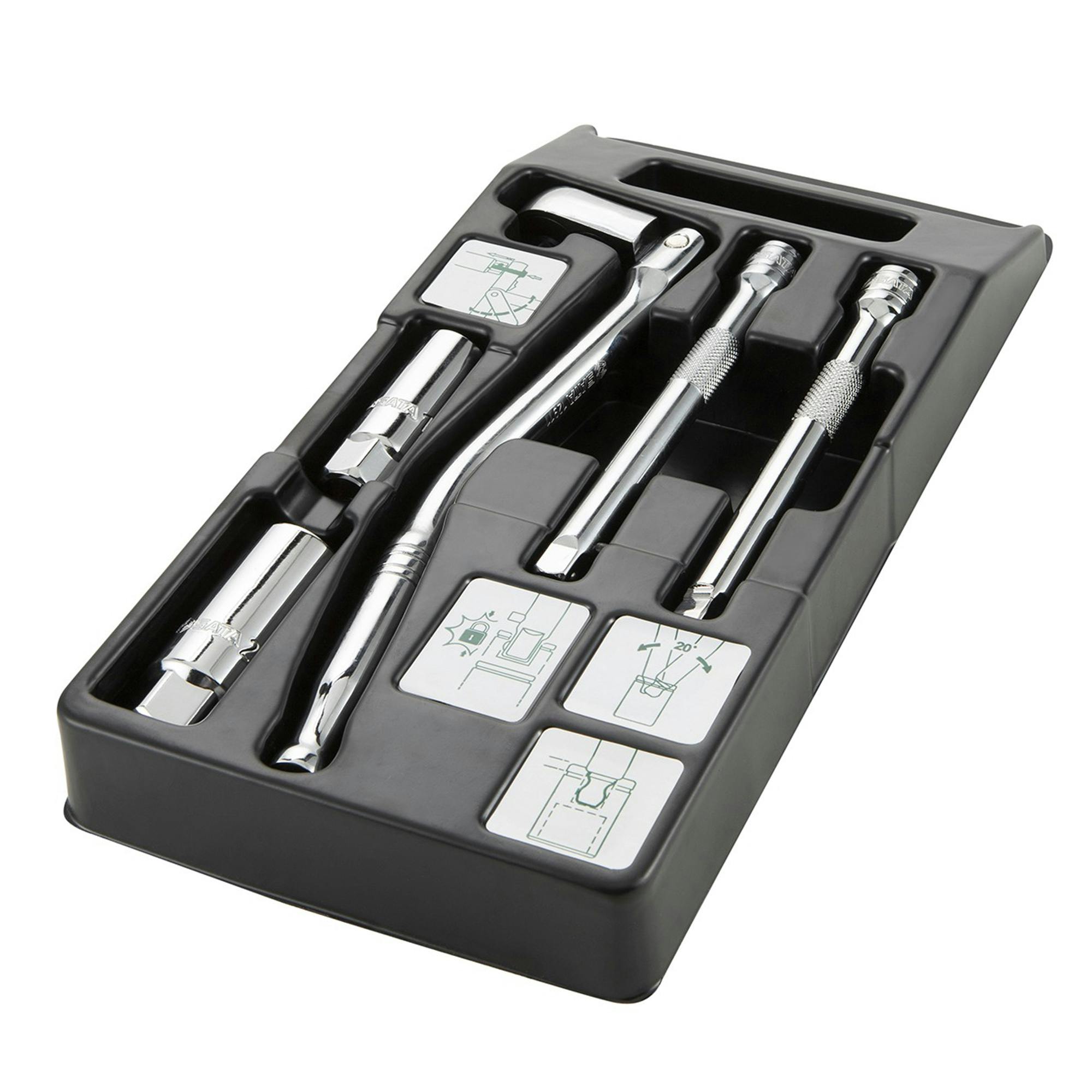 SATA 5pcs3/8DR.チューンアップキット RS-09003 工具セット ツール