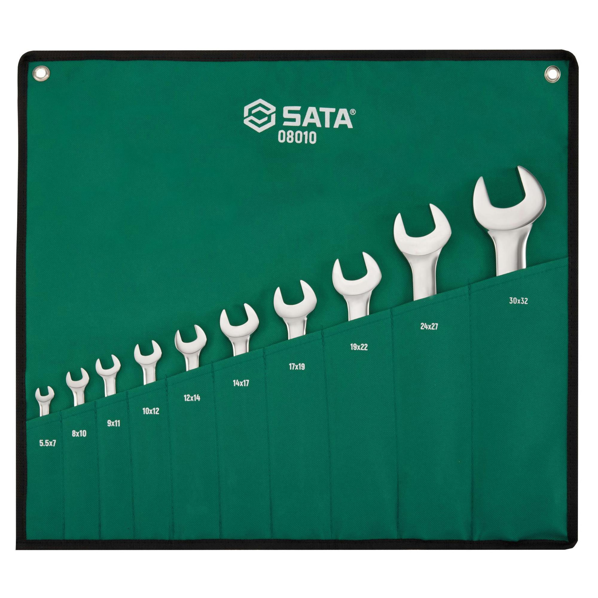 SATA 10pcsスパナセット RS-08010 CZ00288 (CDC) レンチ SATA 10pcsスパナセット RS-08010 CZ00288 (CDC) レンチ