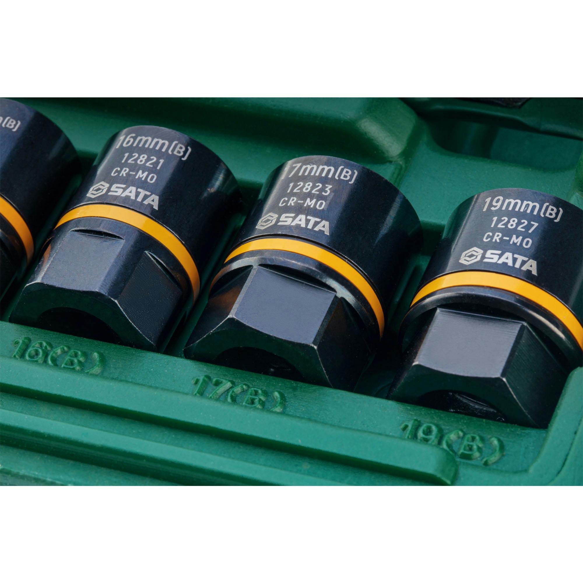 SATA 13pcs ボルトビッター セット RS-09137 ソケットセット ナット