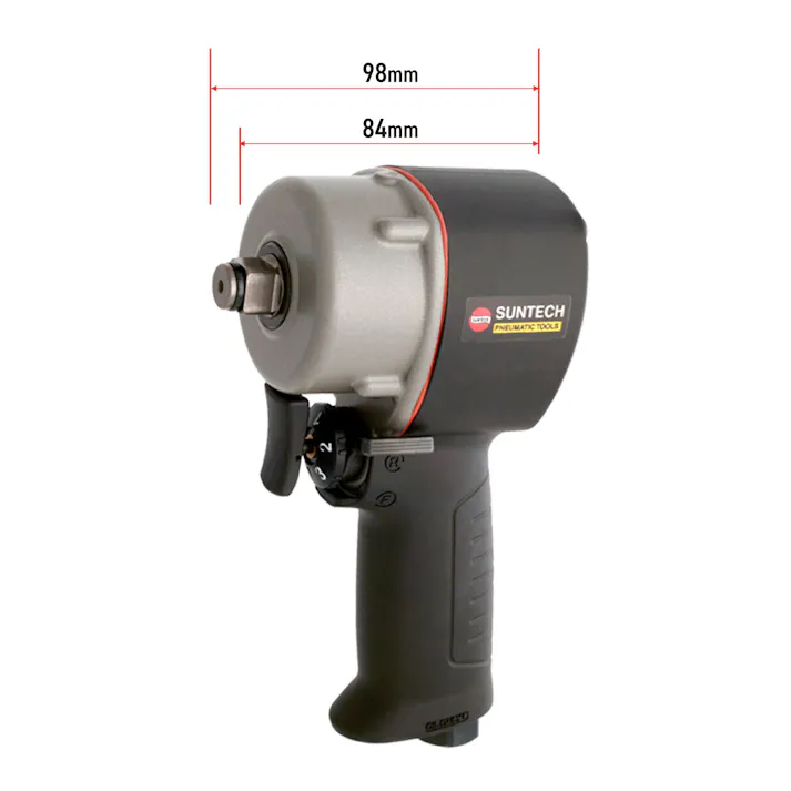 SUNTECH 1/2 スタビーインパクトレンチ SM-43-4013P2 工具 整備 インパクトレンチ CZ00834【別送品】