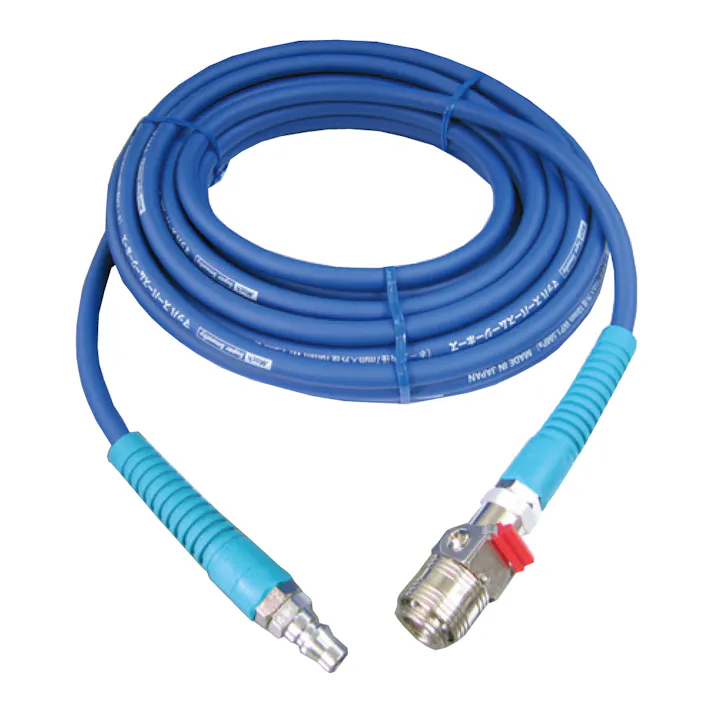 レックス スーパースムージーホース & パージカプラ セット7φ 20m MFXP-65H-B-20M 工具 整備 エアーホース 内径7φ カプラ CZ00941【別送品】