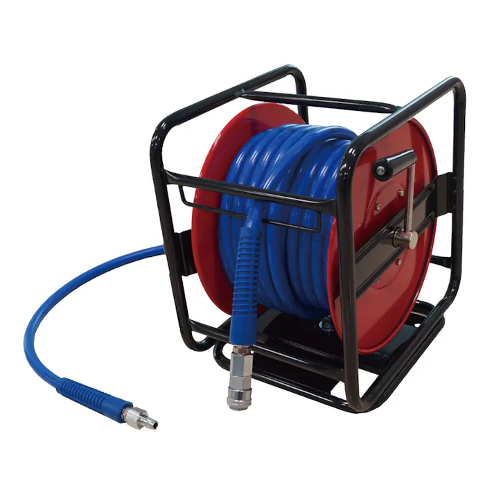 レックス 大型用 エアーホースリール 11φ20m RT11-1120HR 工具 整備 エアーホース CZ00950【別送品】