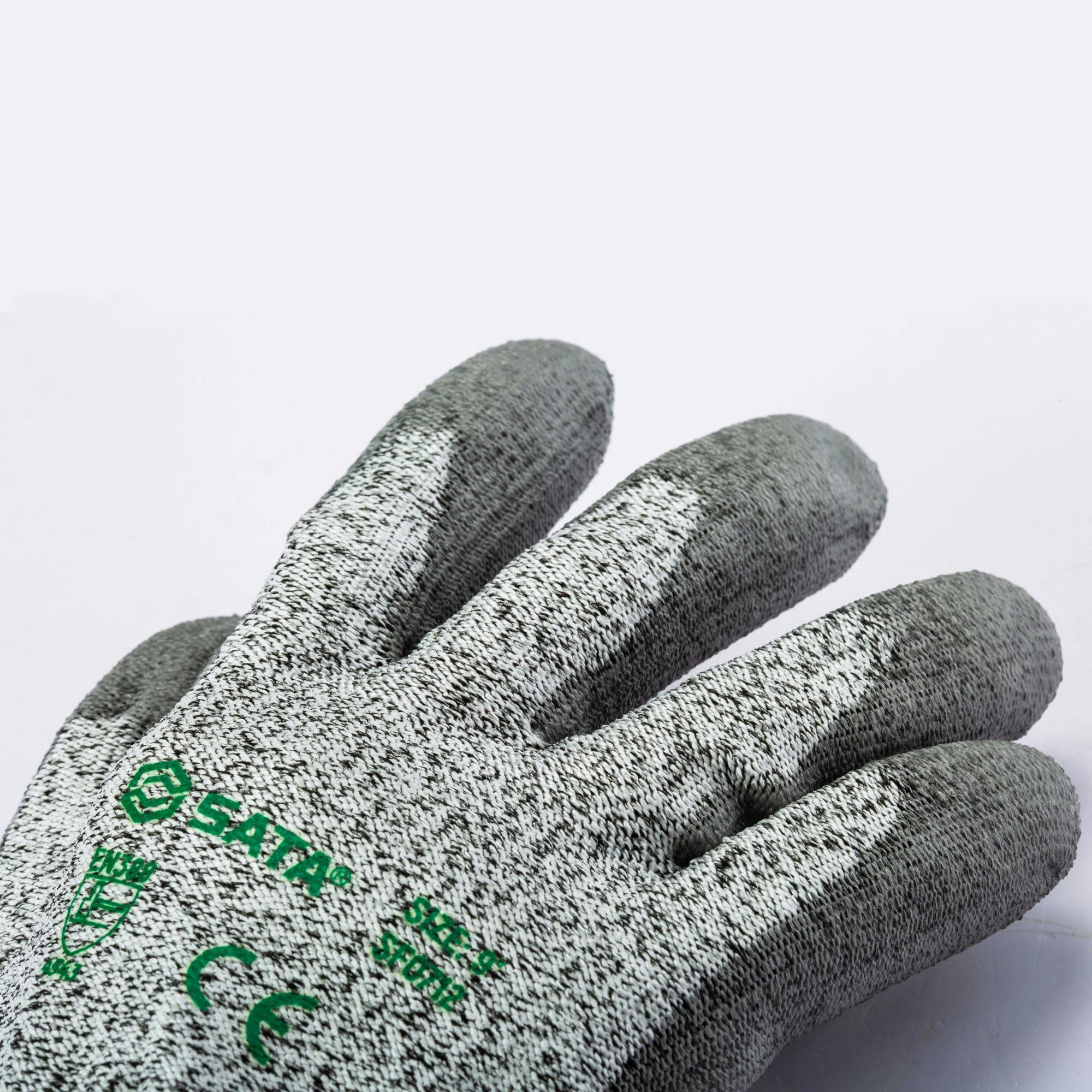 SATA PU耐切創・耐摩耗 グローブ L SF-0712 手袋 グローブ 軍手 作業