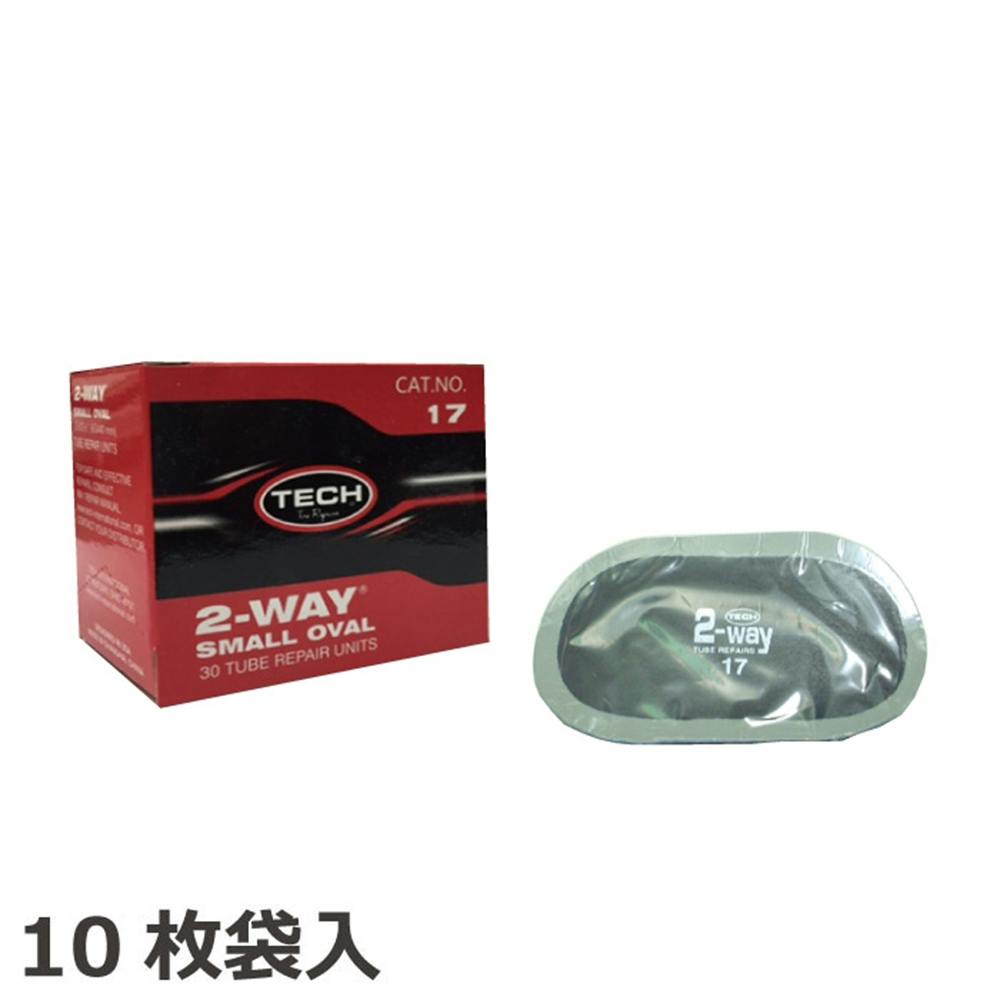 TECH チューブパッチ 10枚袋入 No17-10 工具 整備 タイヤ 修理 CZ01803 プライヤー