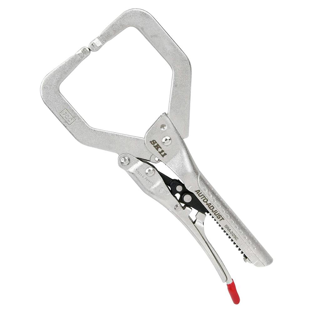 藤原産業(株) SK11 C型ロッキングプライヤー SRA-225C CZ02244 (CDC) プライヤー 藤原産業(株) SK11 C型ロッキングプライヤー SRA-225C CZ02244 (CDC) プライヤー