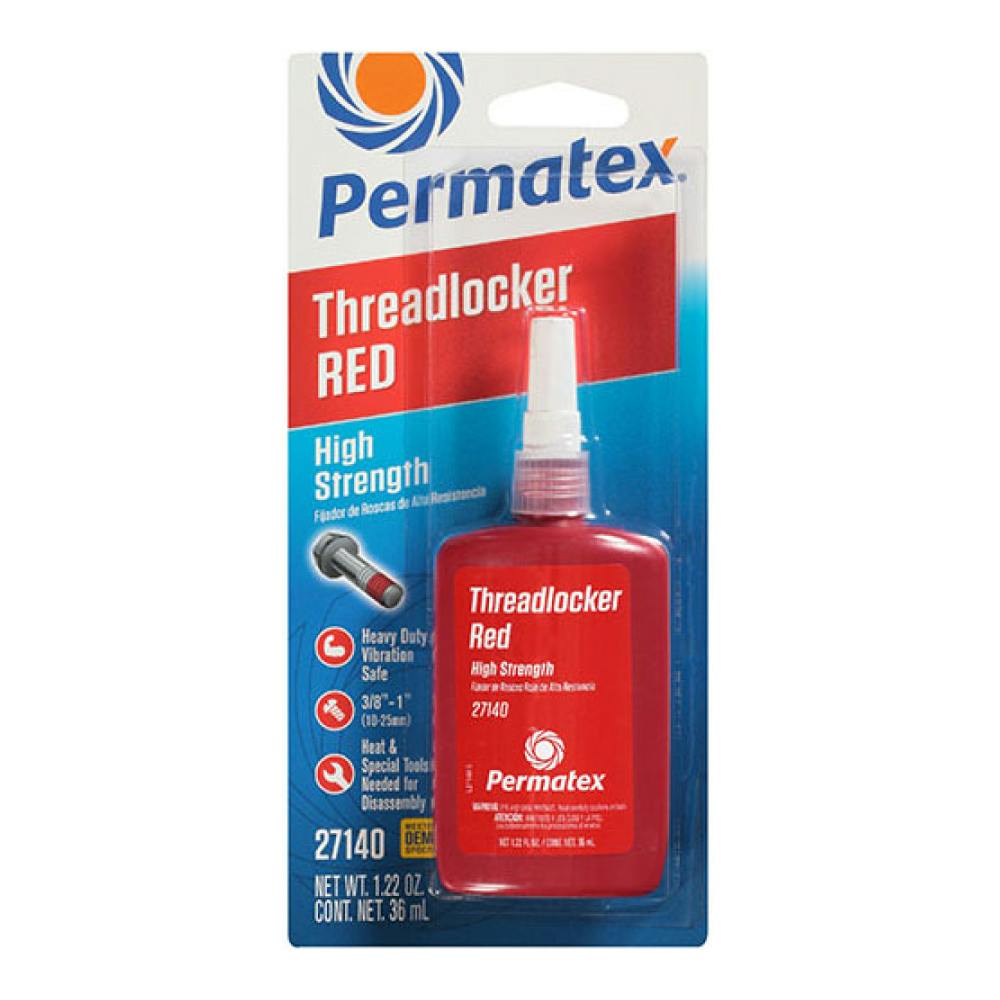 Permatex スレッドロッカー赤 金属用(高強度)36ml PTX27140 CZ02433 (CDC) プライヤー Permatex スレッドロッカー赤 金属用(高強度)36ml PTX27140 CZ02433 (CDC) プライヤー