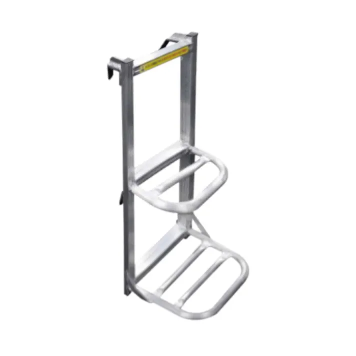 シンセイ トラック用 荷台はしご 2段 SS11567 自動車整備 工場 トラック ステップ トラックステッパー CZ02640【別送品】