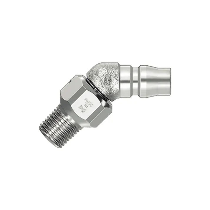 日東工器 ロータリープラグ (1/4) 2ヶ RL-20PM-2 自動車整備 工具 エアツール CZ02921【別送品】