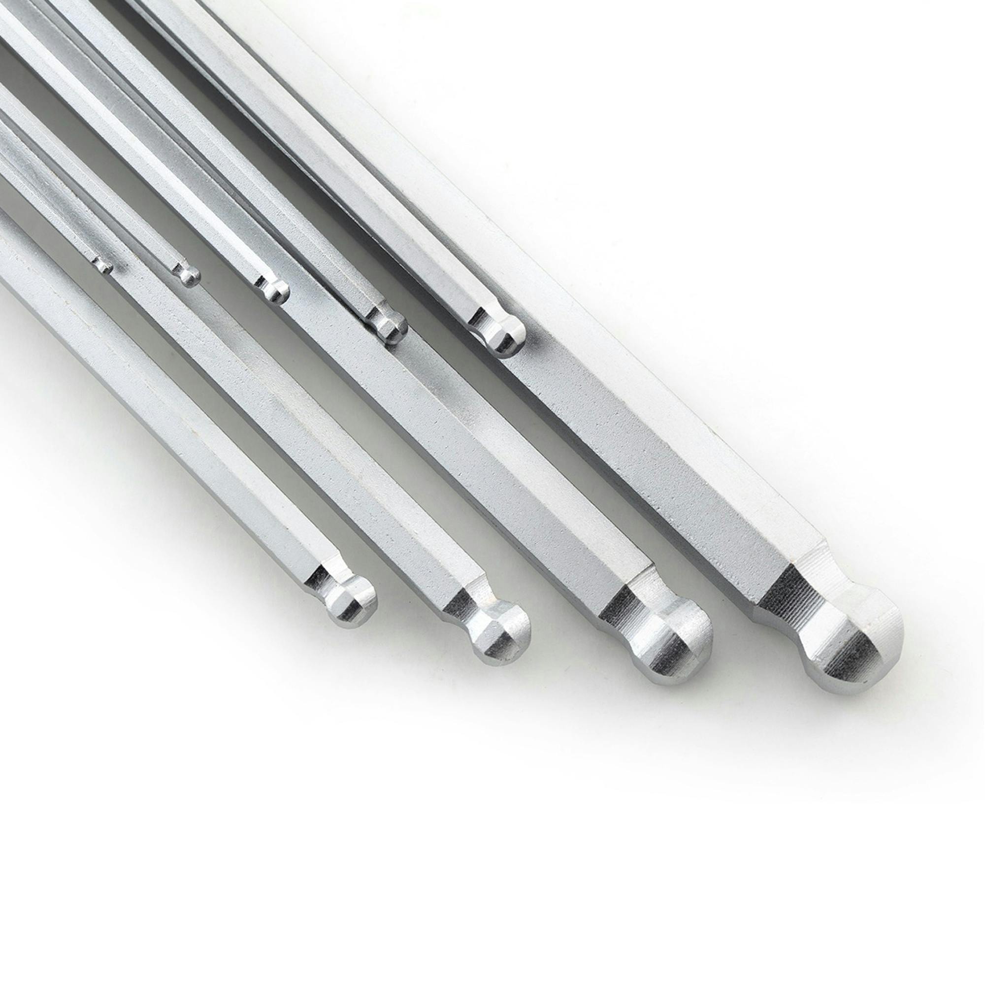 SATA 9pcsボールポイント六角レンチ セット RS-09101A 自動車整備 工具