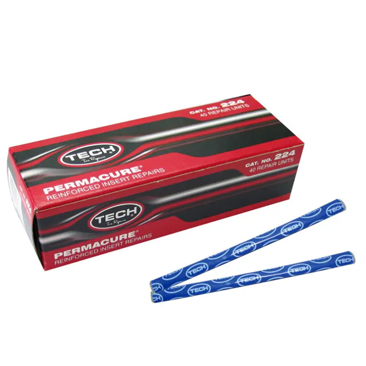 TECH トラック用 パーマキュア 太 40本 箱入 No293-40 自動車整備 工具 タイヤ 修理 CZ03342【別送品】