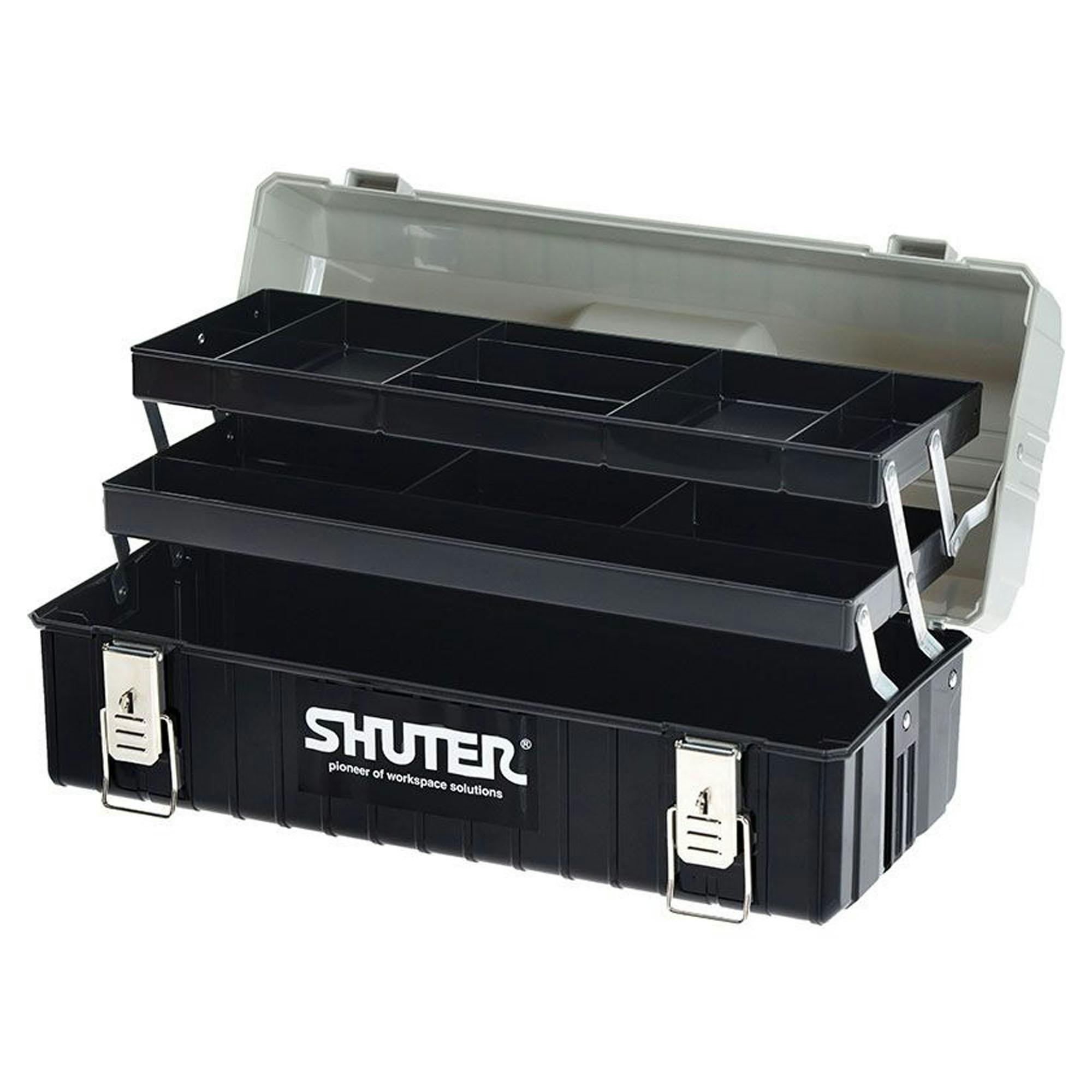SHUTER デラックスプロフェッショナル ツールボックス TB-402 収納
