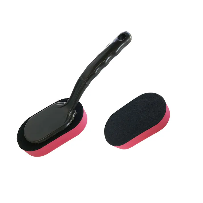レックス 柄付タイヤスポンジ(替えスポンジ1個付) S016102SET CZ03592 (CDC)【別送品】