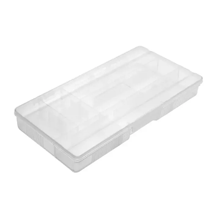 SHUTER プラス チックケース (15マス) 6個 SO-2714-6 収納 ケース 部品 仕切り livinbox CZ03622【別送品】