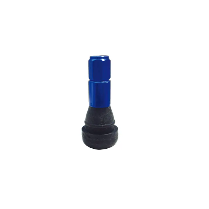 BAOLONG ゴムバルブハーフカバー ブルー 12本 TR413HCB-12N 自動車整備 工具 タイヤ交換 タイヤ バルブ CZ03826【別送品】