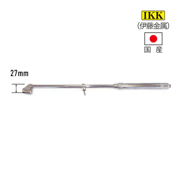 IKK ISO対応 両口棒ゲージ GFIL-1100 自動車整備 工具 タイヤ 空気圧 タイヤゲージ エアーゲージ エアゲージ CZ04006【別送品】
