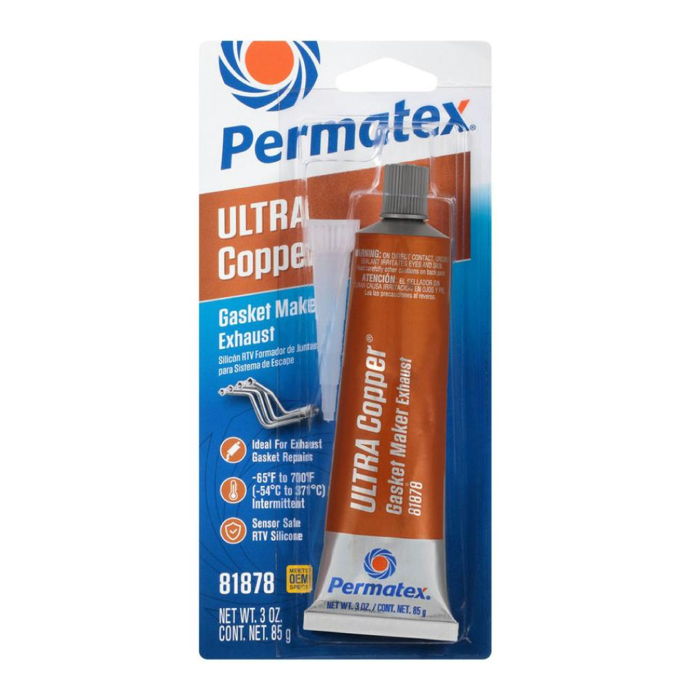 Permatex ウルトラカッパーシリコーンガスケット85gチューブ PTX81878 CZ04329 (CDC) プライヤー Permatex ウルトラカッパーシリコーンガスケット85gチューブ PTX81878 CZ04329 (CDC) プライヤー