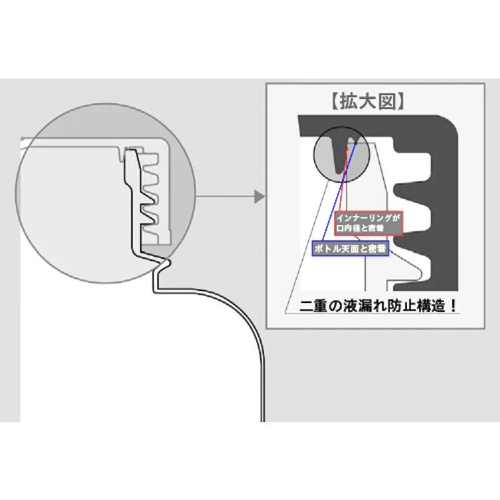 JKボトル 広口 白 1L(50本入) 中栓なし PE製 白 101-2020501【別送品】