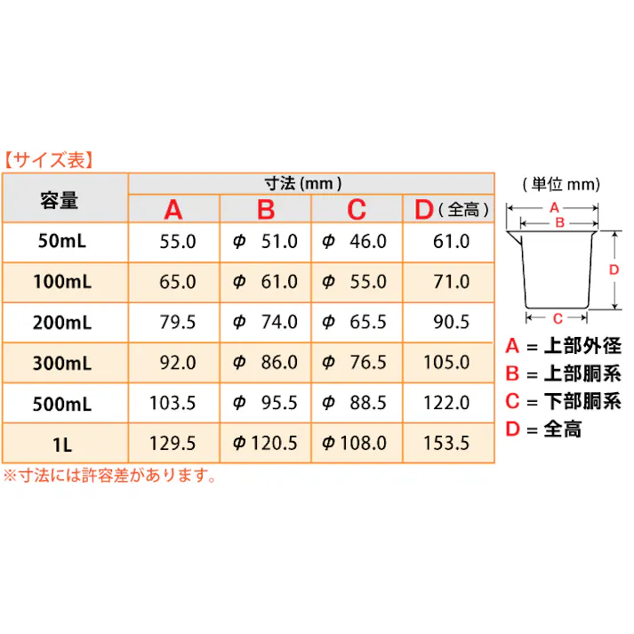 TPXビーカー 1L 手なし 目盛付 ポリメチルペンテン オートクレーブ可 透明 101-22316【別送品】