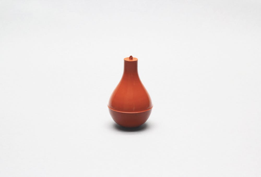 スポイト ゴム 0号 天然ゴム製 片口ゴム球 先端取付品 101-32903【別送品】