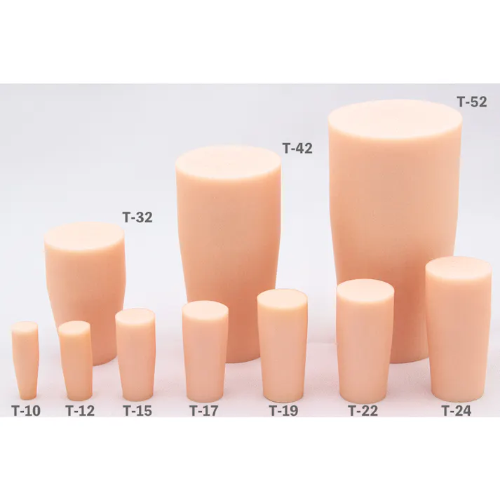 シリコセン T-24 栓 フラスコ 乾熱 耐薬品性 101-49107【別送品】