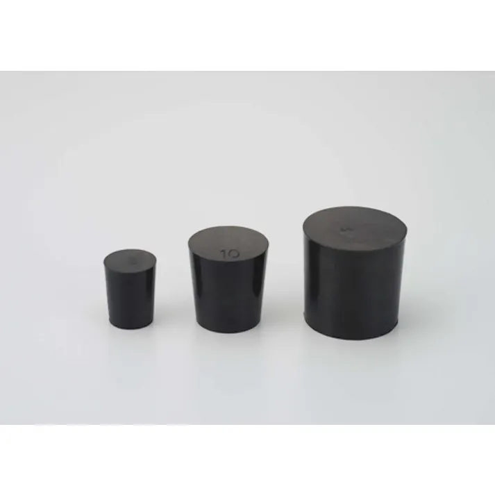 フッ素ゴム栓 No.16 耐溶剤性 耐熱性 黒色 101-4951601【別送品】
