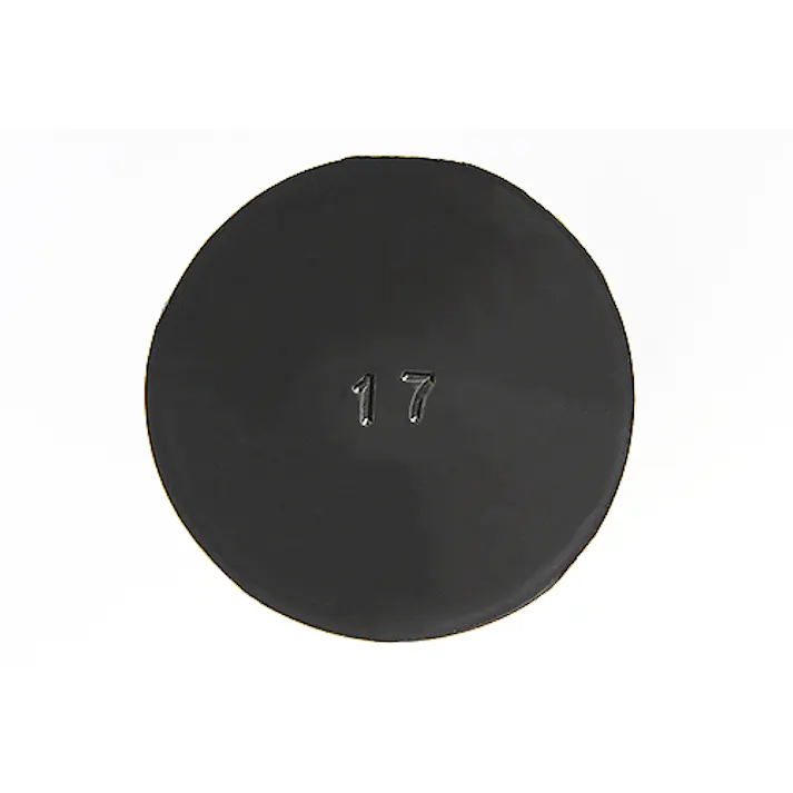 ゴム栓 合成 No.17 耐熱性 耐油性 弾力性 101-50517【別送品】