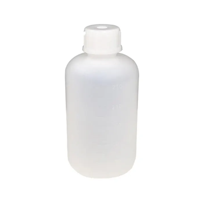 三宝 PE細口瓶 白 250ml 101-5820402 (CDC)【ネット注文限定・別送品】