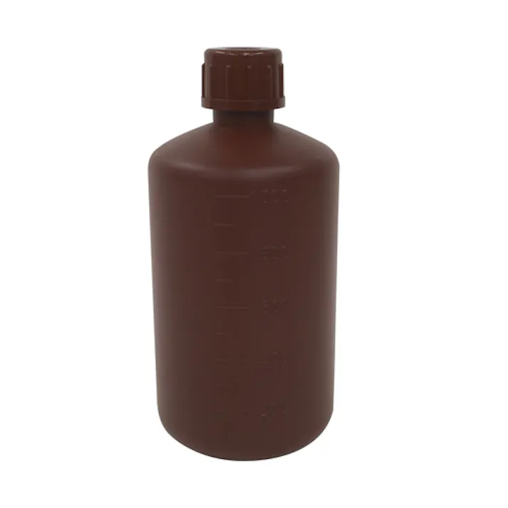 三宝 PE細口瓶 茶 1L 101-5830702 (CDC)【ネット注文限定・別送品】