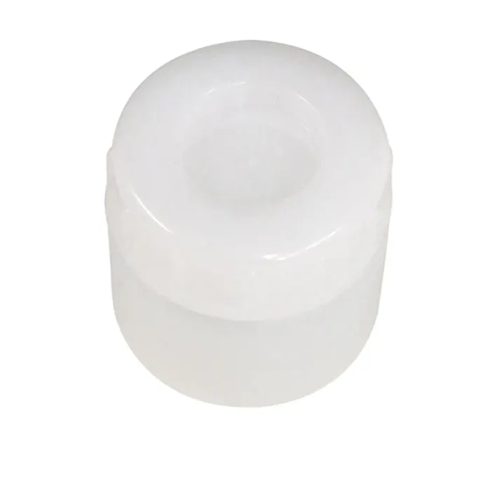 PE広口瓶 白 30ml ポリエチレン 分配 蓋付 101-5840102【別送品】