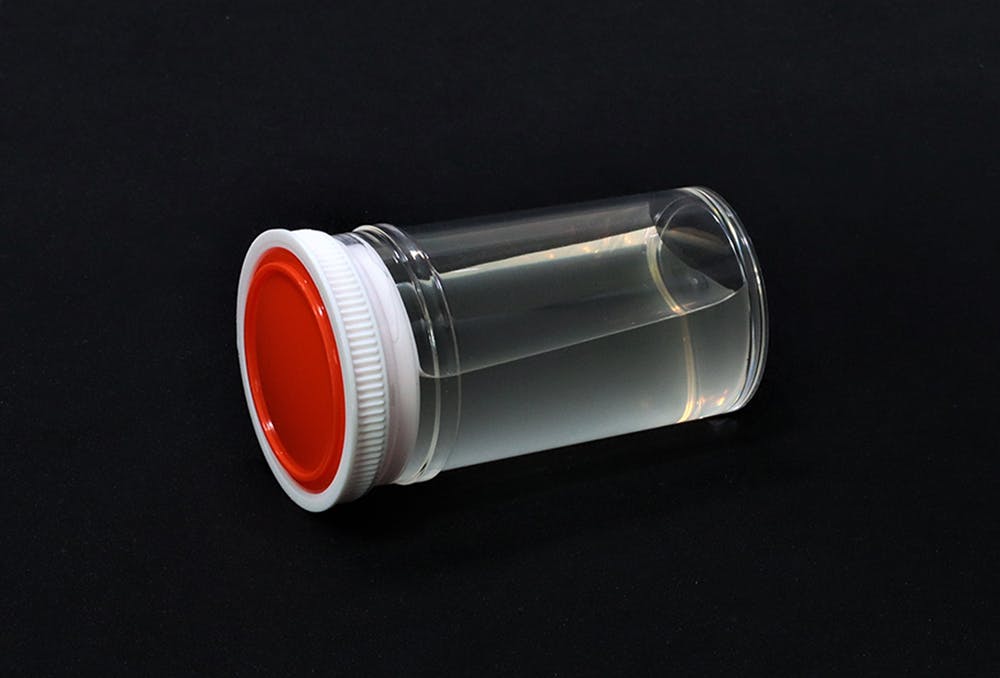 スチロール棒瓶 透明 50ml 鑑賞用 容器 透明 101-59207【別送品