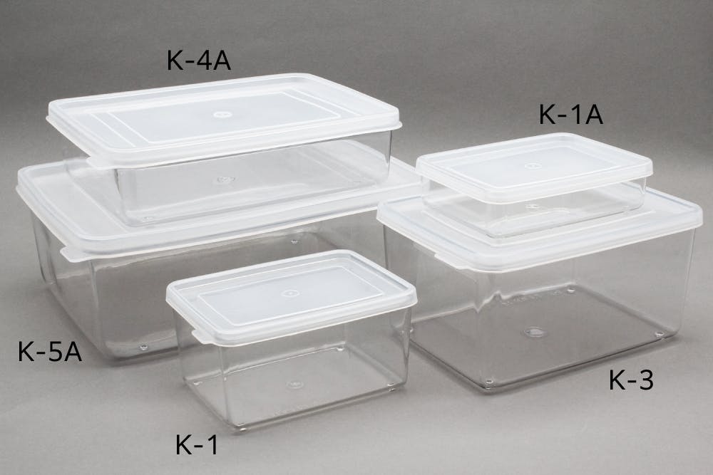 サンプルケース K-3 容器 整理 角型 101-63603【別送品】 | 保存容器