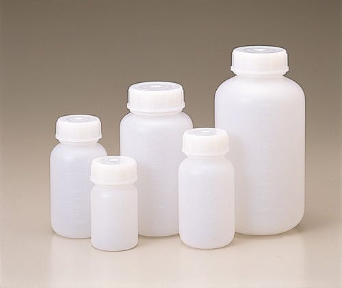 Sボトル 100ml 200入 高密度ポリエチレン 中栓・パッキン不要 液漏れなし 101-63801【別送品】