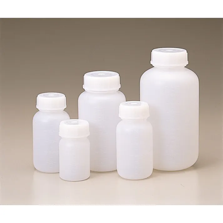 Sボトル 250ml 200入 高密度ポリエチレン 中栓・パッキン不要 液漏れなし 101-63803【別送品】