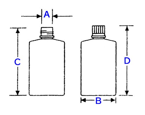 【5本セット】剣先標本瓶　広口　100ml サーモフィッシャーサイエンティフィック 広口試薬ボトル 透明